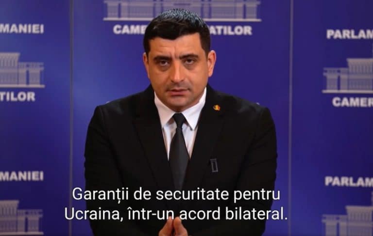 AUR denunță poziția pro-Ucraina asumată de România la Davos