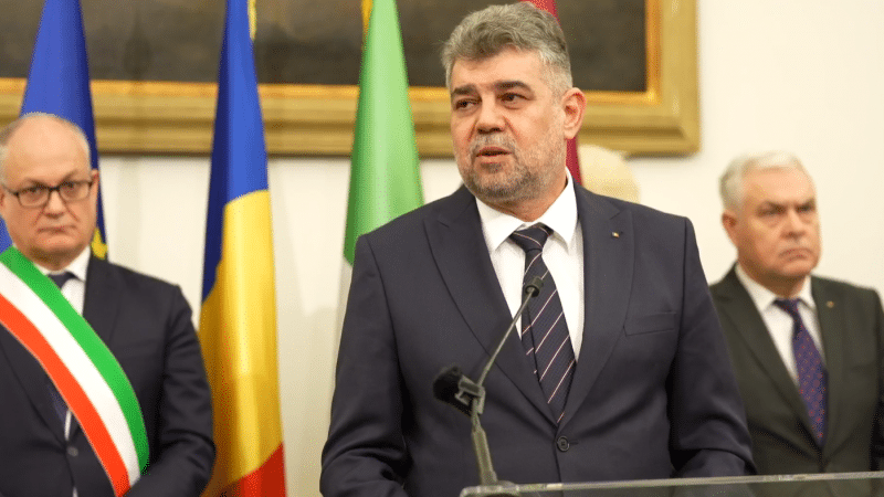 Marcel Ciolacu, promisiune specială pentru românii din zona Moldovei, care au plecat în Italia/ VIDEO
