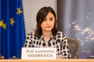Ministrul Luminița Odobescu s-a întâlnit cu veterani ucraineni