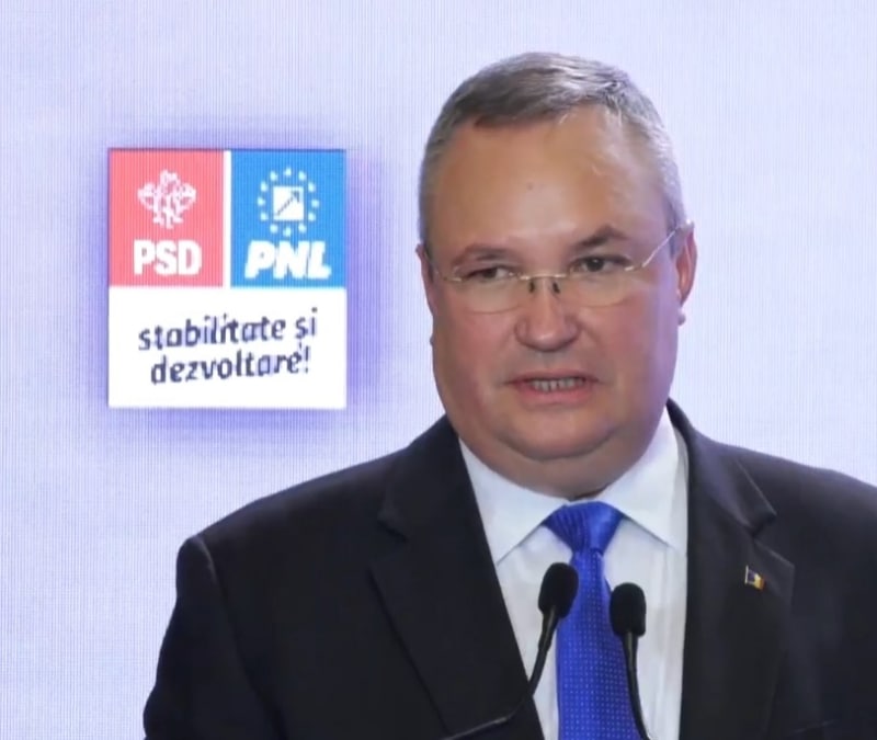 Ciucă, paralelă între ziua fericirii și lansarea candidatului comun pentru Primăria Capitalei/ VIDEO