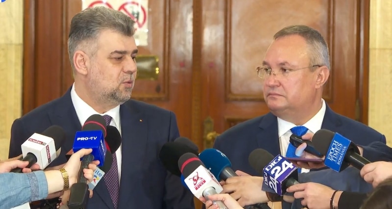 Marcel Ciolacu și Nicolae Ciucă pun cruce racolării de primari între cele două partide (surse)