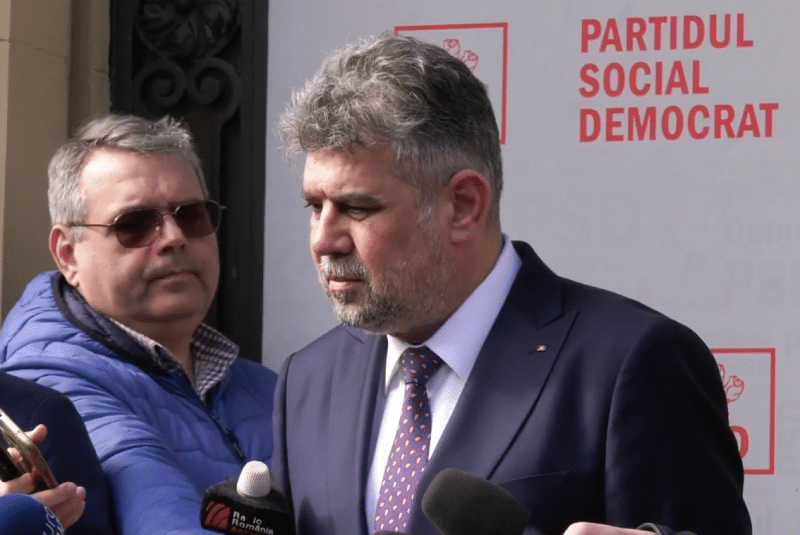 Marcel Ciolacu, ironii cu jurnaliștii, după sondajele care îl dau pe Piedone primar al Capitalei/ VIDEO