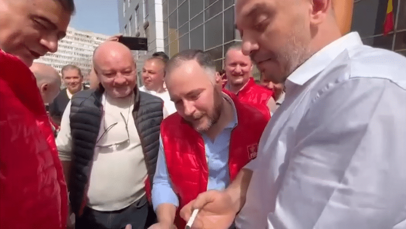 useristul de la Sectorul 2 a semnat pentru susținerea prefectului Rareș Hopincă, candidat la Primăria Sectorului 2 din partea alianței PSD-PNL