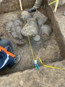 GALERIE FOTO – Pe noua Autostradă a Bucureștiului s-au descoperit comori de acum 7000 de ani