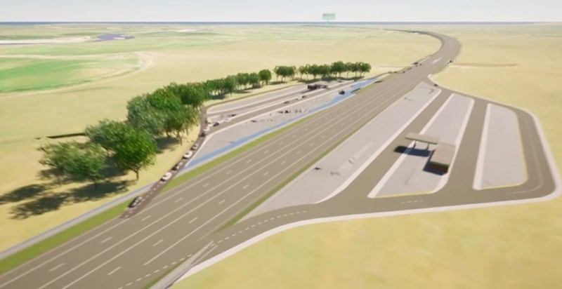 VIDEO| Se dau în circulație primii kilometri din cea mai așteptată autostradă de către toți românii