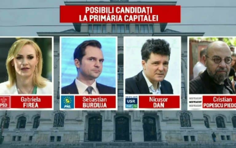 Burduja crește, Piedone scade, surprize la Firea și Nicușor Dan/ Sociopol