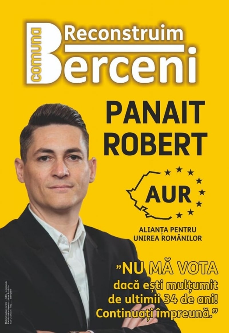 Sloganul viral ales de un candidat AUR pentru o primărie din Ilfov
