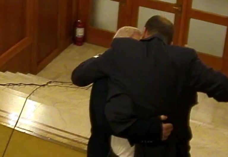 VIDEO Au apărut primele imagini cu bătaia dintre Roman și Vîlceanu