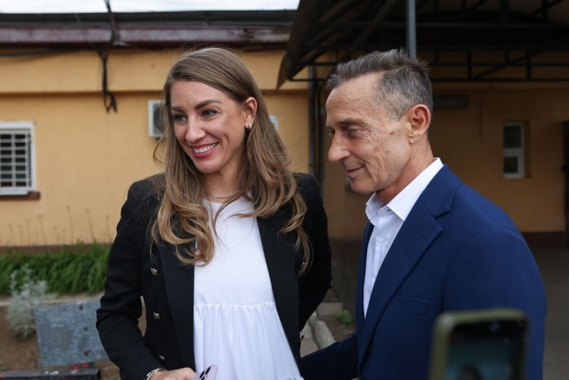 Soția lui Radu Mazăre a confirmat că este însărcinată, fix când își prelua soțul de la penitenciar