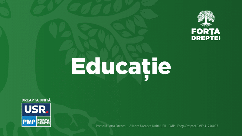 De ce avem nevoie pentru un sistem de educație performant!