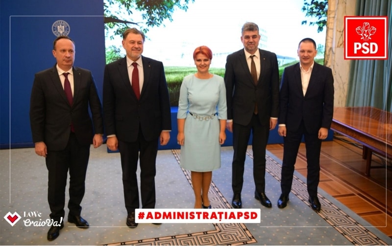 Lia Olguța Vasilescu și Cosmin Vasile își continuă marile proiecte pentru dezvoltarea Craiovei și a județului Dolj