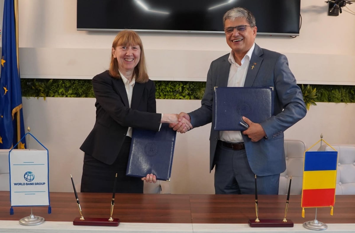 Ministrul Finanţelor, întâlnire cu vicepreşedintele Băncii Mondiale / S-a discutat despre reformele sistemului fiscal