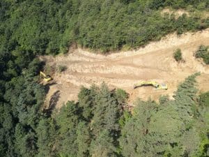 Pe măsură ce accesul la zonele de lucru va fi mai facil, viteza lucrărilor de defrişare va creşte